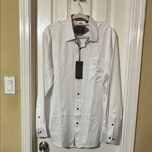 Men's White Dress Shirt by
